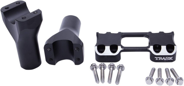 Trask - TM-8602-4RC - Assault Handlebar Risers - 4" - Black