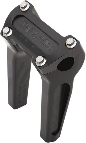 Thrashin Supply Co. - TSC-6000-1 - Handlebar Risers - Straight - 6" - Black