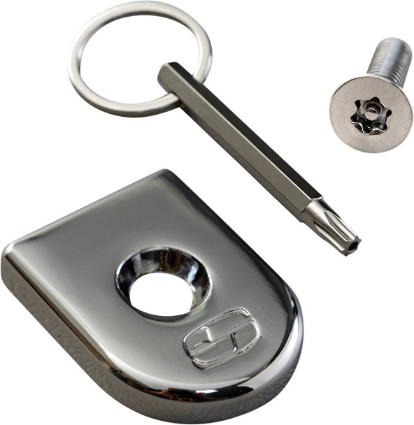 Saddlemen - 8910C - Security Seat Screw - Chrome