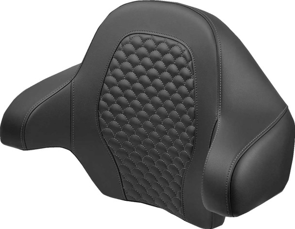 Saddlemen - 814-07-15502 - Tour Pak - Dragon Scale - Gray Stitch - FLH/FLT '14-'24
