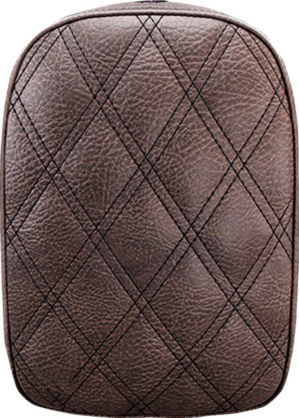 Saddlemen - SA1026 - Detachable Pillion Pad - Lattice Stitched - Brown