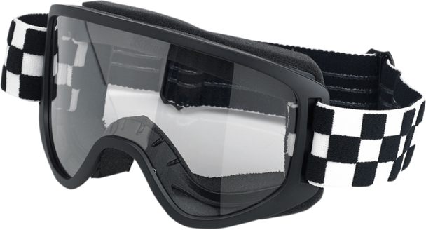 Biltwell Moto Goggles 2.0 - Checkers