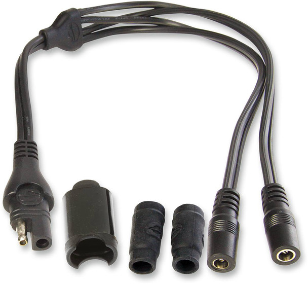 Tecmate - O-35 - Y-splitter - SAE to DC 2.5 mm