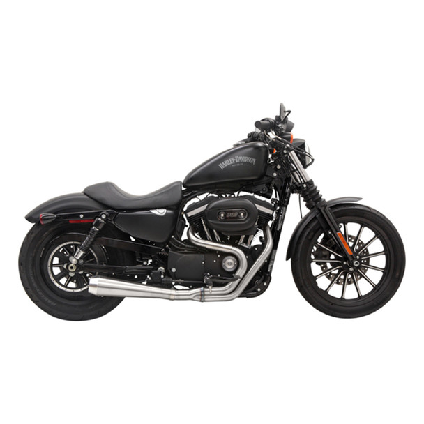 Bassani Exhaust - Road Rage III 2-into-1 Exhaust System Stainless Steel fits '86-'03 Sportster Models