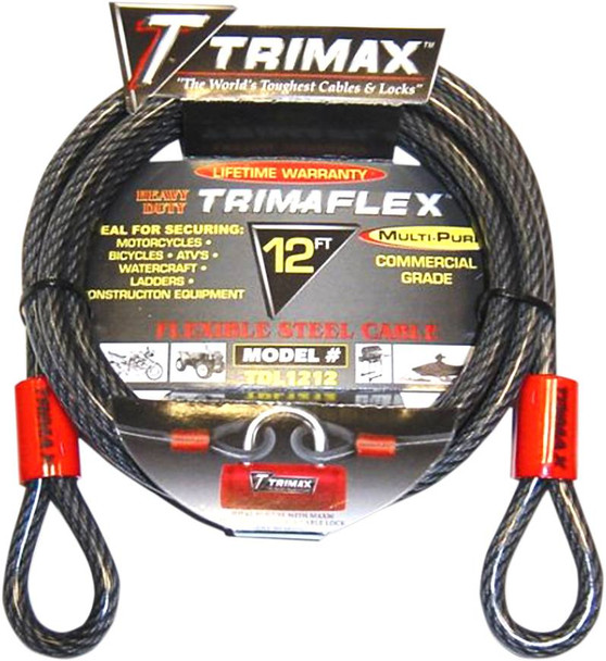 Trimax - TDL1212 - Cable Lock - 12'