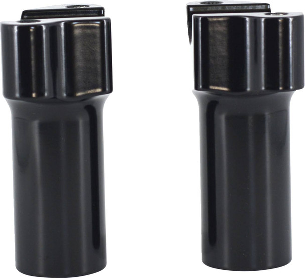 Wild 1 - WO529GB - Chubby® Billet Risers - 3-1/2" - Gloss Black