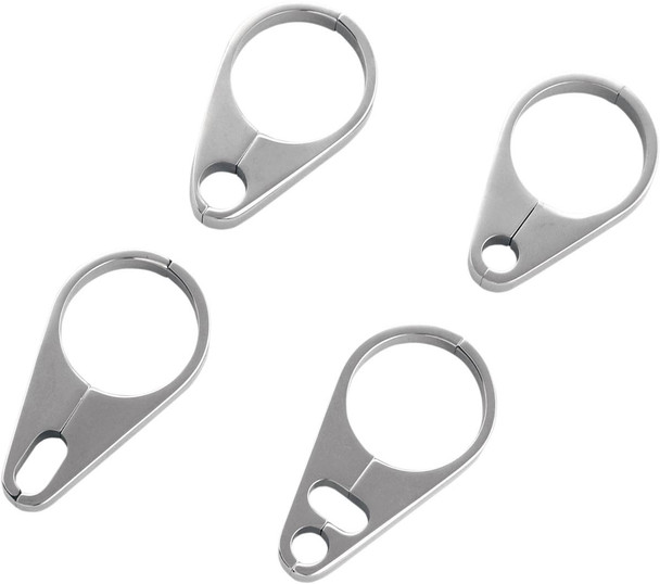 Wild 1 - WO832 - Billet Cable Guide - 1-1/4" - Throttle/Idle - Chrome