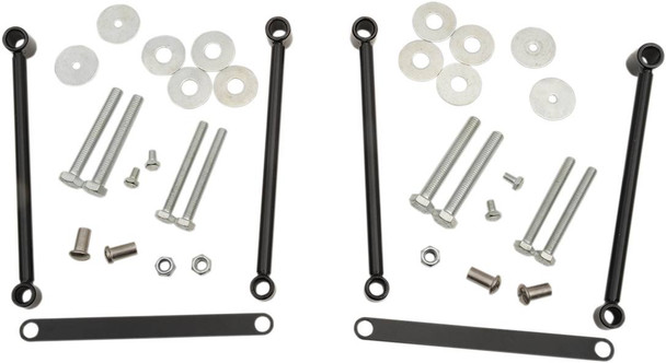 Willie & Max Luggage - 58633-00 - Saddlebag Hard Mount Kit - Universal