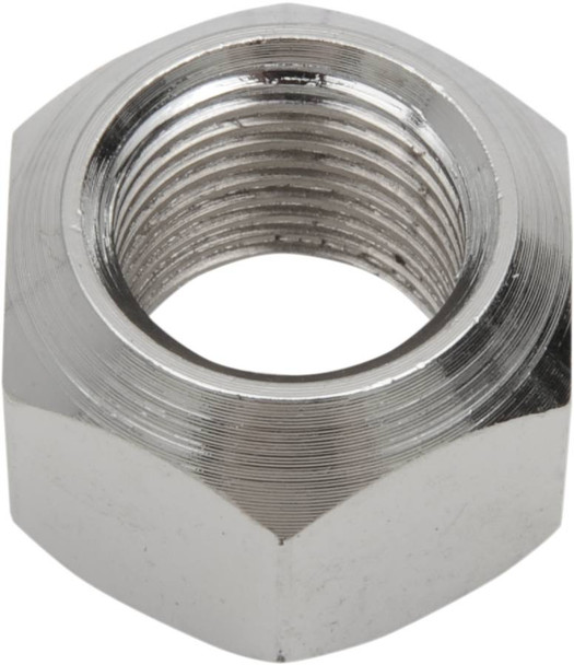 Drag Specialties - 02140884 - Axle Nut - Front - Chrome - 5/8"-18 Thread