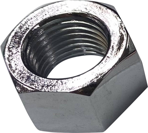 Drag Specialties - 02142733 - Axle Nut - Front - Chrome - 1/2"-20 Thread