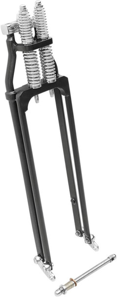 Drag Specialties - 04010080 - Springer Forks - Black - Extends +2"