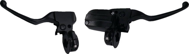 Drag Specialties - 06102250 - Handlebar Control Kit - Touring - Black