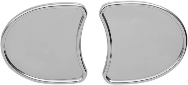 Drag Specialties - 06400793 - Mirror - Side View without Blind Spot - Half-Moon - Chrome
