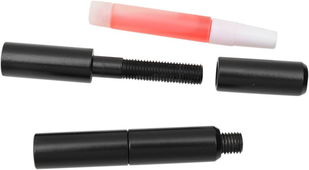 Drag Specialties - 06410175 - Stem Extenders - Mirror - Black