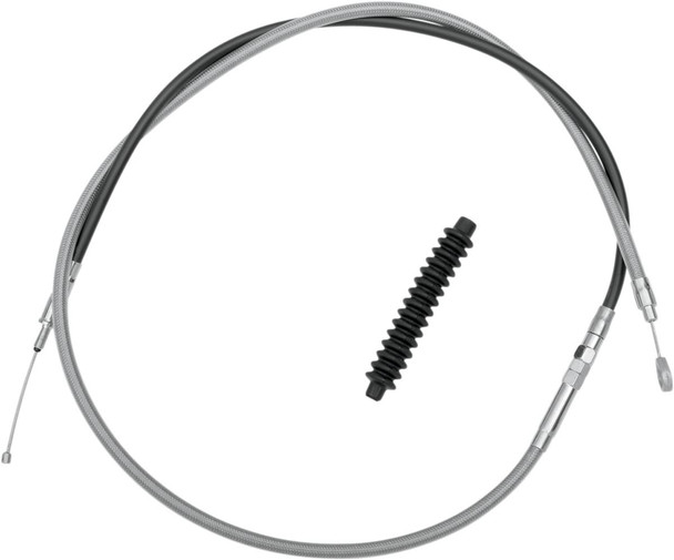 Drag Specialties - 06521493 - High-Efficiency Braided Stainless Steel Clutch Cable - 68-15/16" Drag Specialties - 06521493 - High-Efficiency Braided Stainless Steel Clutch Cable - 68-15/16"