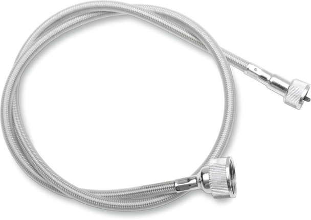 Drag Specialties - 06550049 - Transmission-Drive Speedometer Cable - 35" - Braided