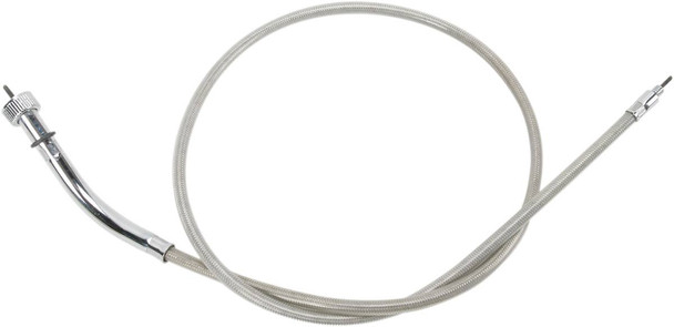 Drag Specialties - 06550053 - Front-Wheel Drive Speedometer Cable - 41-1/2" - Braided