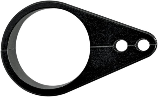 Drag Specialties - 06580057 - Cable Clamp - Dual Throttle/Idle - 1-1/2" - Black