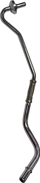 Drag Specialties - 07110243 - Oil Line - Return - Chrome - Softail