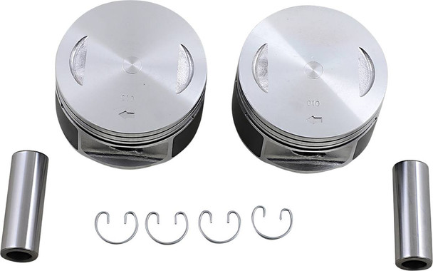 Drag Specialties - 09110043 - Piston Kit - 3.750" +0.010" - 88" Motor - Twin Cam