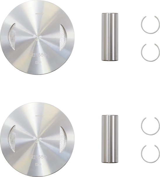 Drag Specialties - 09110083 - Piston Kit - +.020" - Twin Cam