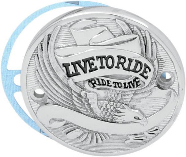 Drag Specialties - 09400839 - Points Cover - Chrome/Black