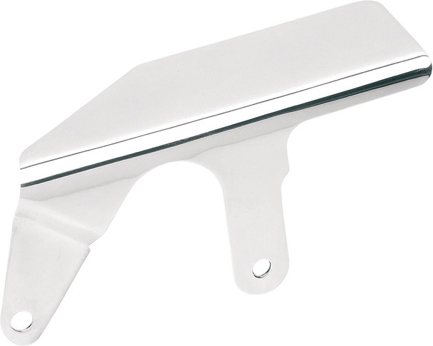 Drag Specialties - 12020018 - Shorty Upper Belt Guard - Stainless Steel