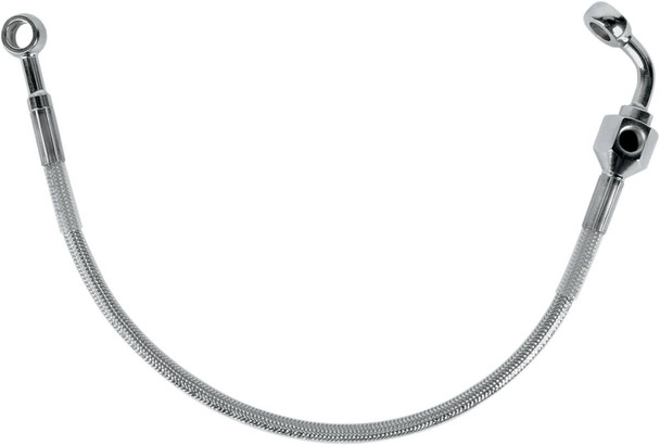 Drag Specialties - 12042736 - Brake Line - Rear - Stainless Steel