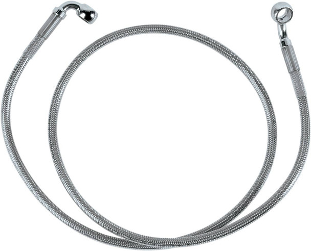 Drag Specialties - 12042735 - Brake Line - Front (Upper) - Stainless Steel