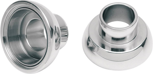 Drag Specialties - 13050700 - Neck Post Bearing Cups with Races Installed