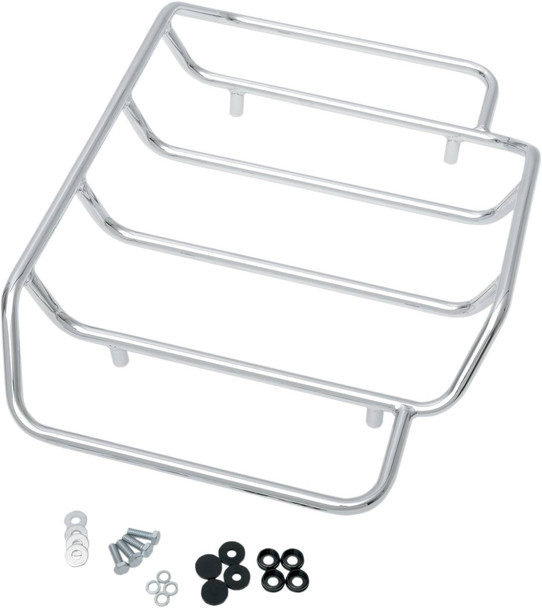 Drag Specialties - 15100163 - Tour-Pak® Luggage Rack - Chrome
