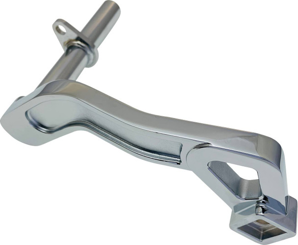 Drag Specialties - 16202504 - Passenger Peg Mount - Left Mounting Bracket - Chrome - FXD