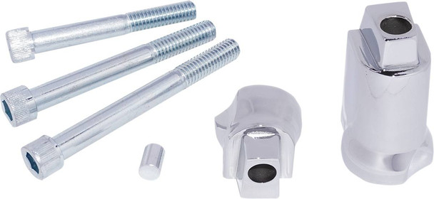 Drag Specialties - 16211004 - Passenger Floorboard Mount - Chrome