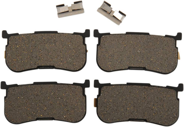 Drag Specialties - 17212442 - Semi-Metallic Brake Pads - Rear