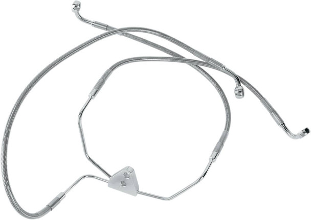 Drag Specialties - 17410868 - Brake Line - Front (Lower/Upper) - Stainless Steel