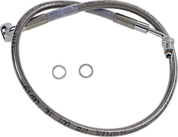 Drag Specialties - 17415801 - Brake Line - +2" - Stainless Steel - '18-'21 Softail