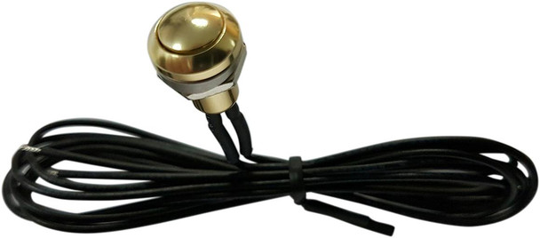 Drag Specialties - 21060418 - Mini Push-Button Switch - Gold