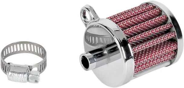 Drag Specialties - 21100322 - Mini Crankcase Vent Filter