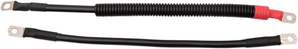 Drag Specialties - 21130735 - Black Battery Cable Set - '10-'13 XL