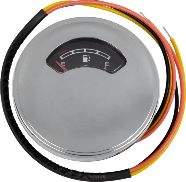Drag Specialties - 22120888 - Fuel Gauge - OEM Chrome - Dyna/Softail/Touring '08-'23