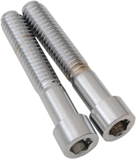 Drag Specialties - 24010978 - Starter Smooth Bolt Kit - Chrome - M8