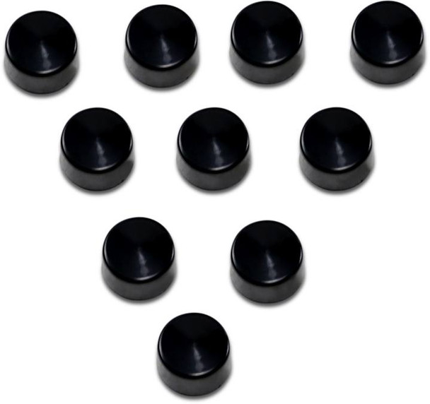 Drag Specialties - 24020155 - Bolt Covers - Allen/Socket - 5/16" - Black - 10 Pack Drag Specialties - 24020155 - Bolt Covers - Allen/Socket - 5/16" - Black - 10 Pack