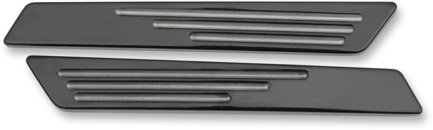 Drag Specialties - 35010963 - Saddlebag Hinge Inserts - Black - FL '14-'25