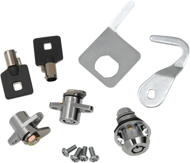 Drag Specialties - 35010978 - Saddlebag and Tour-Pak® Lock Kit