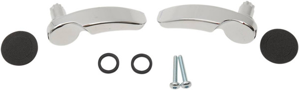 Drag Specialties - 35011157 - Replacement Saddlebag Lid Handle Kit Drag Specialties - 35011157 - Replacement Saddlebag Lid Handle Kit