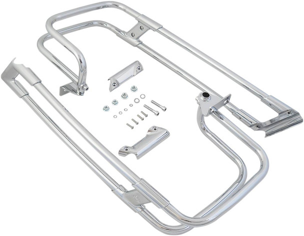 Drag Specialties - 35011245 - Saddlebag Guard Rails - Chrome - FL '14-'24