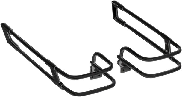 Drag Specialties - 35011246 - Saddlebag Guard Rails - Black - FL '14-'24