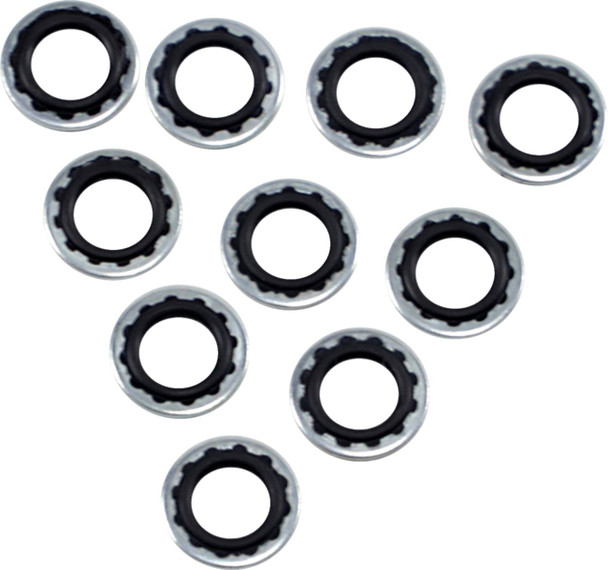 Drag Specialties - DS097014 - Banjo Washers - 3/8"/10mm Drag Specialties - DS097014 - Banjo Washers - 3/8"/10mm