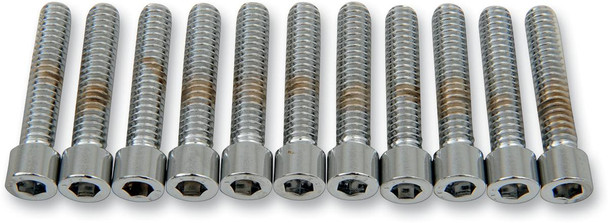 Drag Specialties - DS190538S - Bolts - Socket-Head - Smooth - 1/4-20 x 1-1/4"