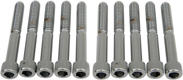 Drag Specialties - DS190551 - Bolts - Socket-Head - Knurled - 5/16-18 x 2-1/4"